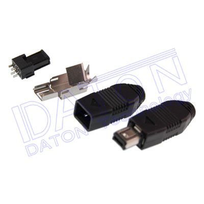 MINI-USB-A4公,焊線裝配型