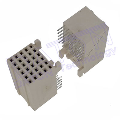 FUTURE-BUS ( 5x06 ) 30 PIN 母 90度PCB,焊接