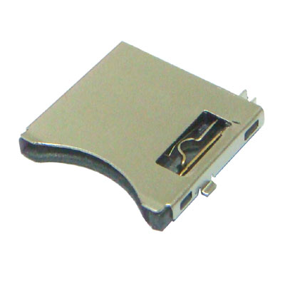MicroSD卡座,板上型,C版本